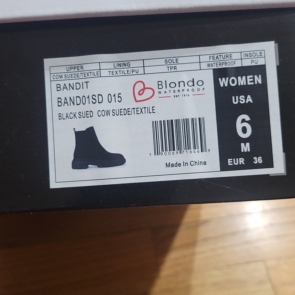 Blondo Black Suede Ankle Booties